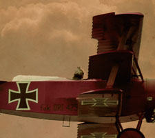 Fokker Red Baron Plane New Smyrna Air Show Poster